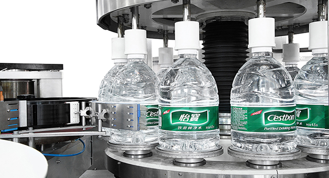 盤式回轉(zhuǎn)型不干膠貼標(biāo)機(jī)